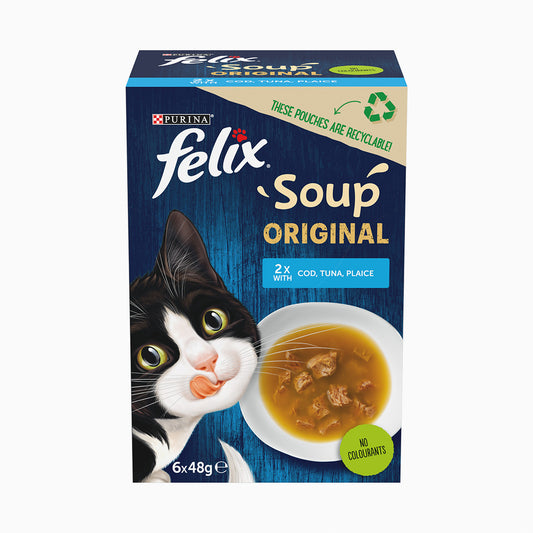 Felix Soup Gig Mv Fish 6 X 48G