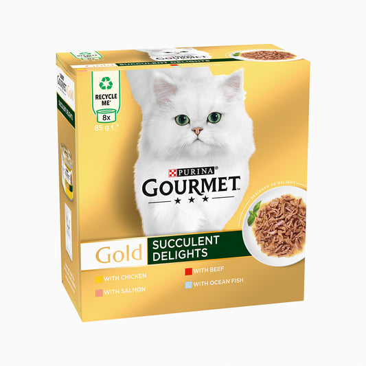 Gourmet Succulent Delights Chk 8X85G