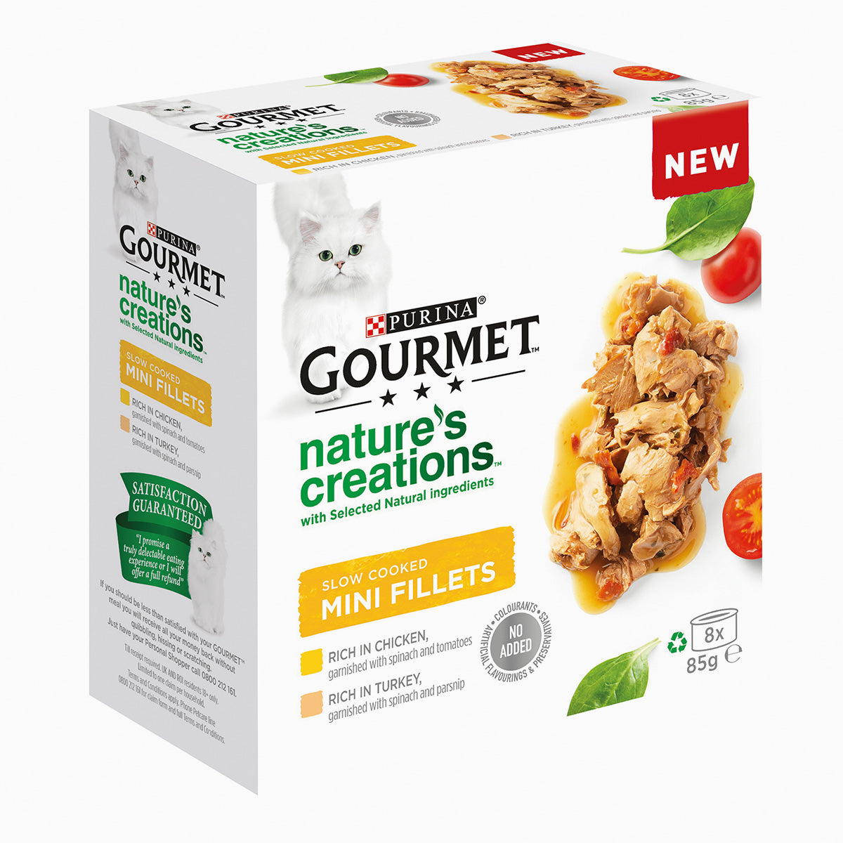 Gourmet Nature Creat. Rich Chk Tky 8X85G