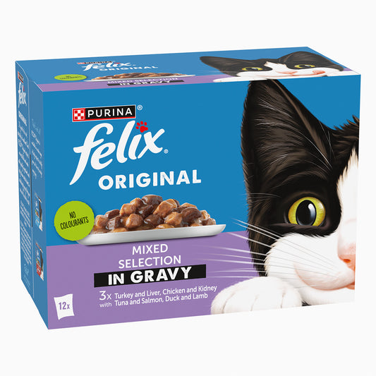 Felix Pou Cig Chk Kdn Gravy 12 X 85G