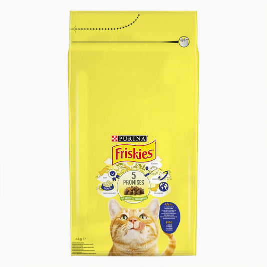 Friskies Gm Dry Mer/Tro/Ver X 4Kg