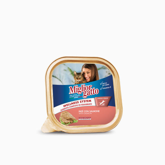 Miglior Gatto Tray Salmon 100g