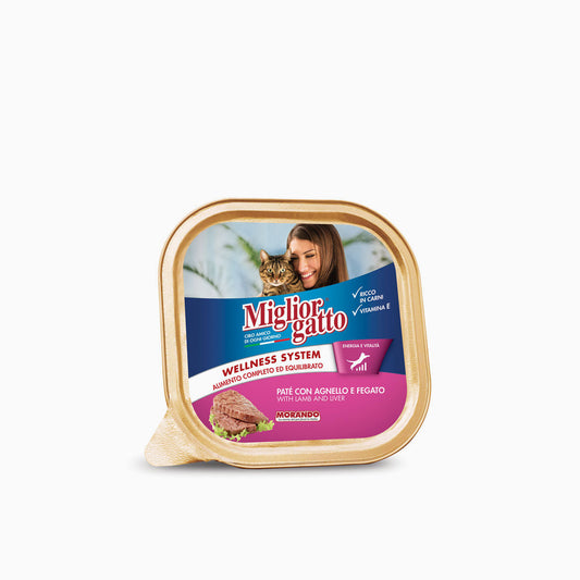 Miglior Gatto Tray Lamb & Liver 100g