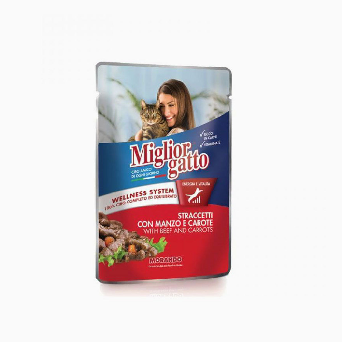 Miglior Gatto Pouch Beef 100g