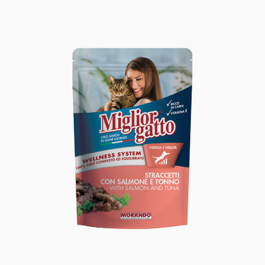 Miglior Gatto Pouch Salmon & Tuna 100g