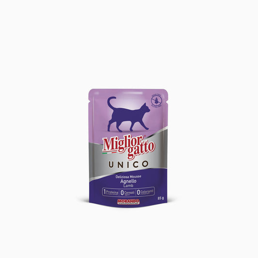 Miglior Gatto Unico Pouch Lamb 85g