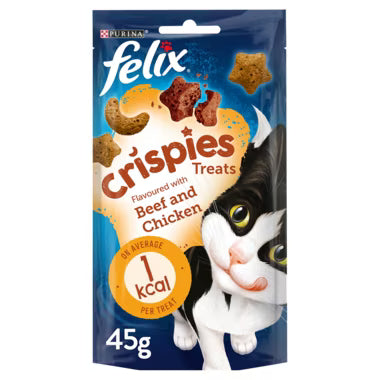Felix Crispies Beef & Chk 45G