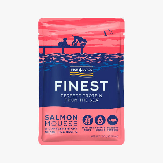 Fish4Dogs Finest Salmon Mousse 100g
