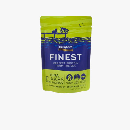 Fish4Dogs Finest Tuna Flakes with Anchovy 100g