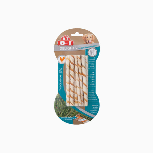 8IN1 Delights Dental Twisted Sticks