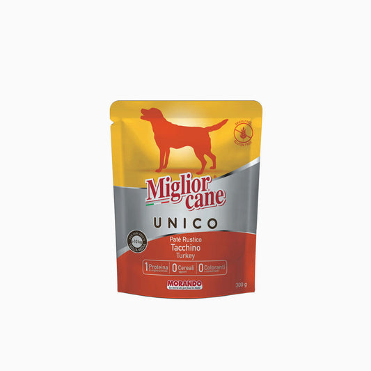 Miglior Cane Unico Pouch Turkey 300g