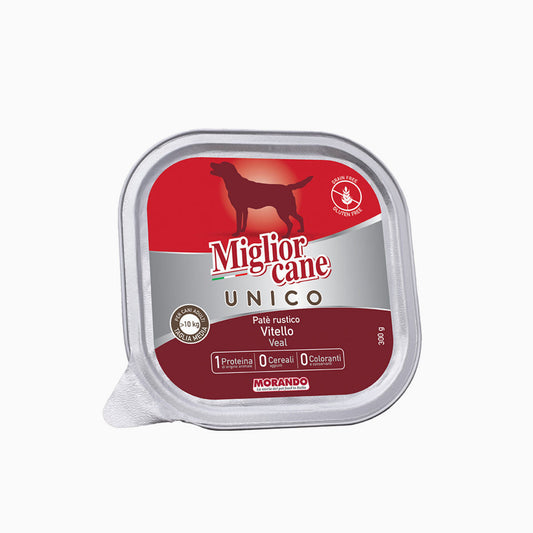 Miglior Cane Unico Tray Veal 300g