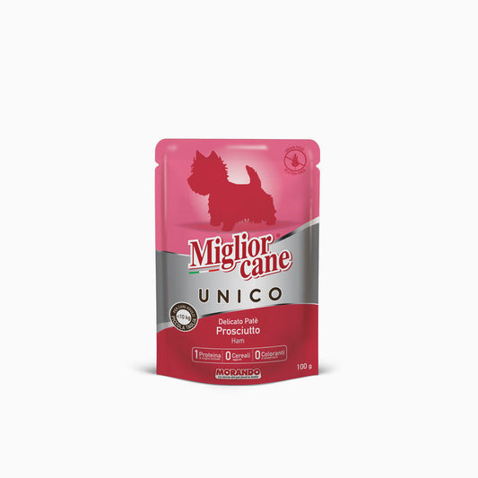 Miglior Cane Unico Pouch Ham 100g