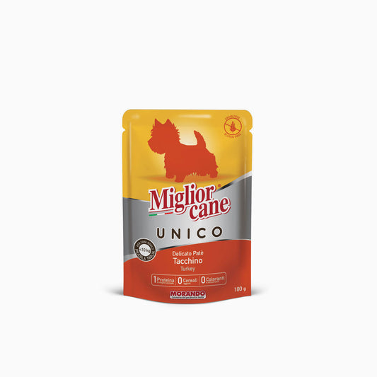 Miglior Cane Unico Pouch Turkey 100g