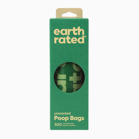 EARTH RATED Er300Uns 300 Unscented Bags Single Roll