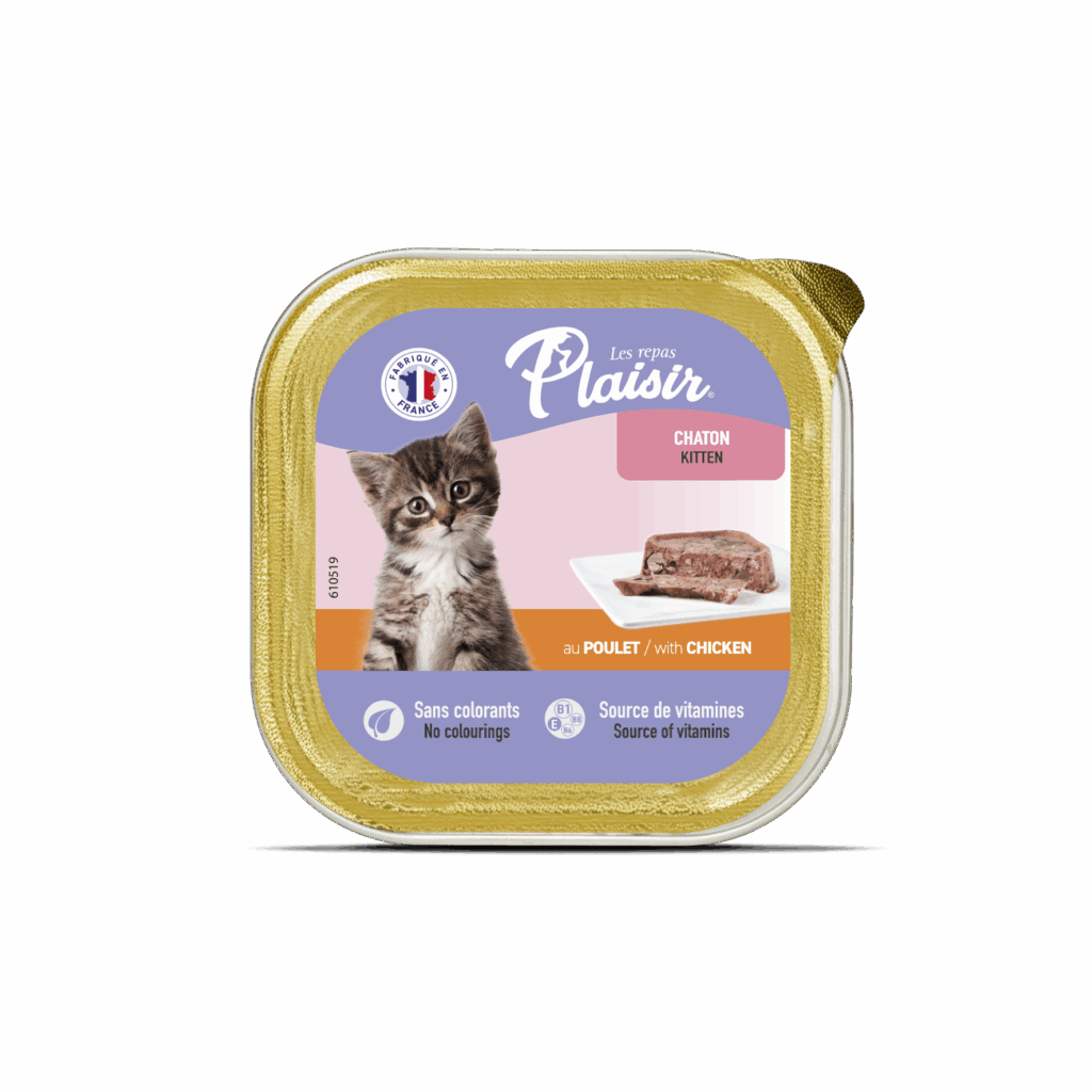 Plaisir Pate kitten With Chicken