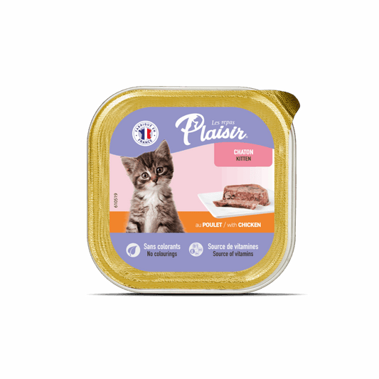 Plaisir Pate kitten With Chicken
