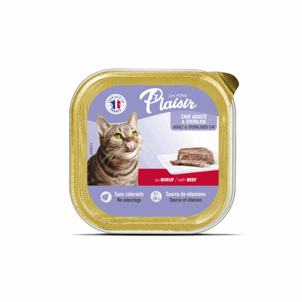 Plaisir Pate Cat With Beef