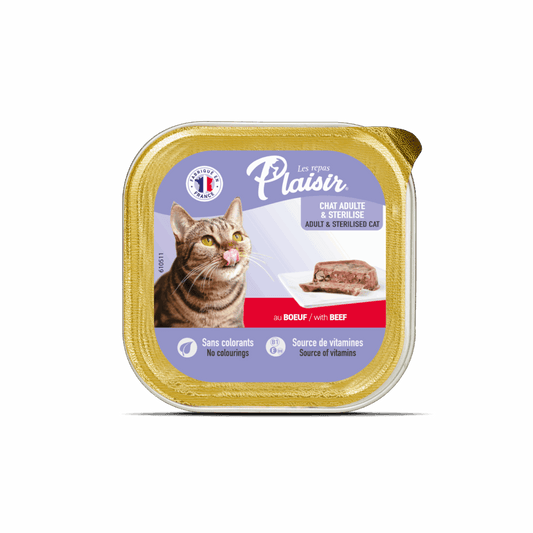 Plaisir Pate Cat With Beef