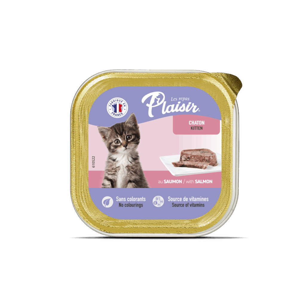 Plaisir Pate Kitten With Salmon