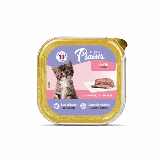 Plaisir Pate Kitten With Salmon