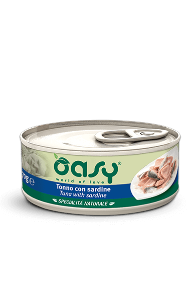 Oasy  Wet Cat Ntl  Tuna/Sardine 150G