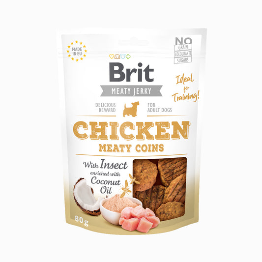 Brit Jerky Chicken Fillets 80G