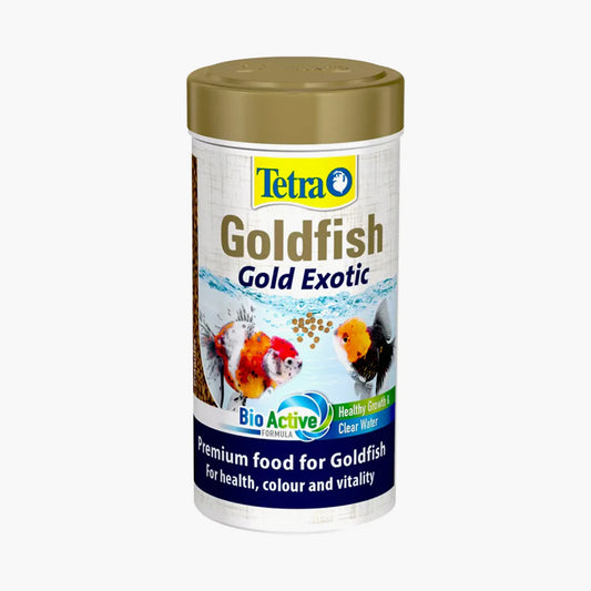 Tetra Goldfish Gold Exotic 80Gr/250Ml