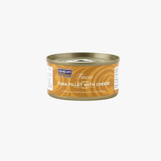 Fish4Cats Finest Tuna Fillet with Cheese 70g