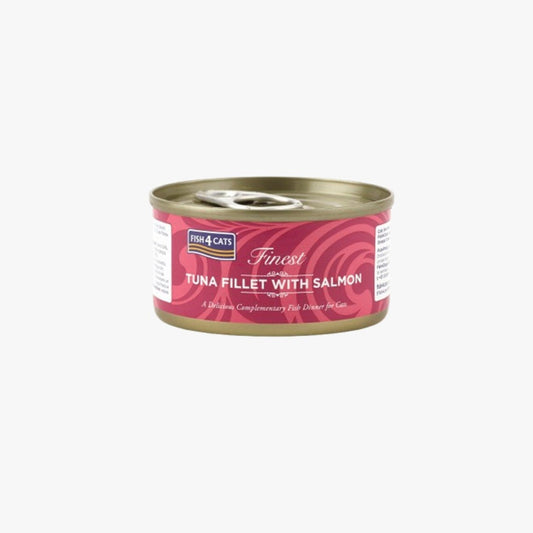 Fish4Cats Finest Tuna Fillet with Salmon 70g