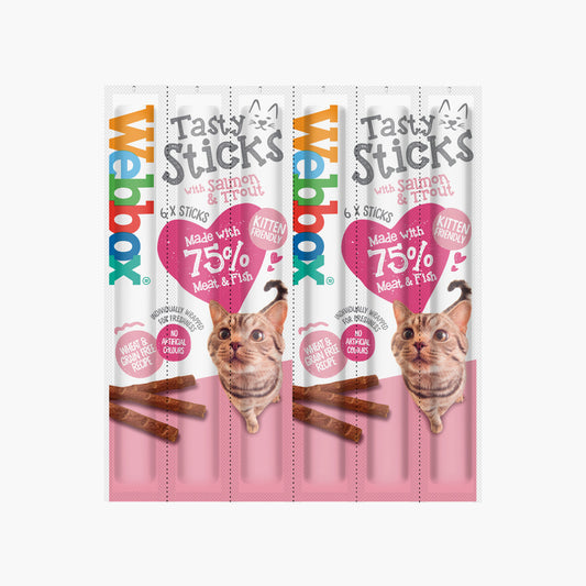 Webbox Cat Tst Sticks W/Slm/Trout 6X5Gr