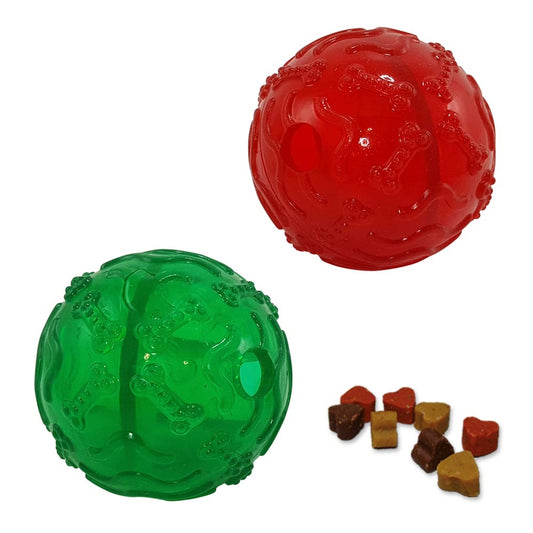 NOBBY CHRISTMAS SNACK BALL 8CM