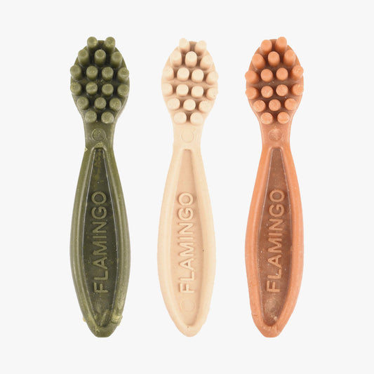 Veggie Toothbrush 7.5Cm 15Pcs Mix Display