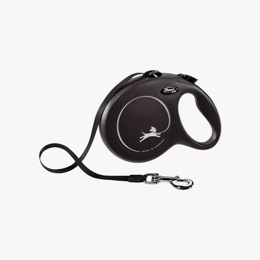 Flexi Classic L Tape Black 8M 50Kg