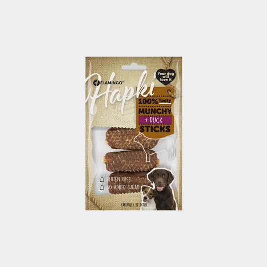 Hapki Munchy Sticks With Duck 7.5Cm 5Pcs 100Gr