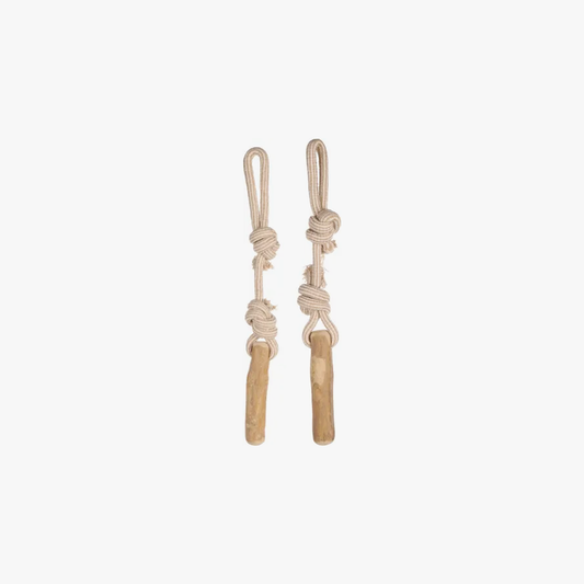 Dt Wood Java Stick + Pull Rope Brown M