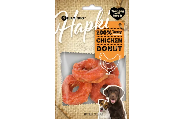 Flamingo Hapki Donut With Chicken 4Pcs 95G