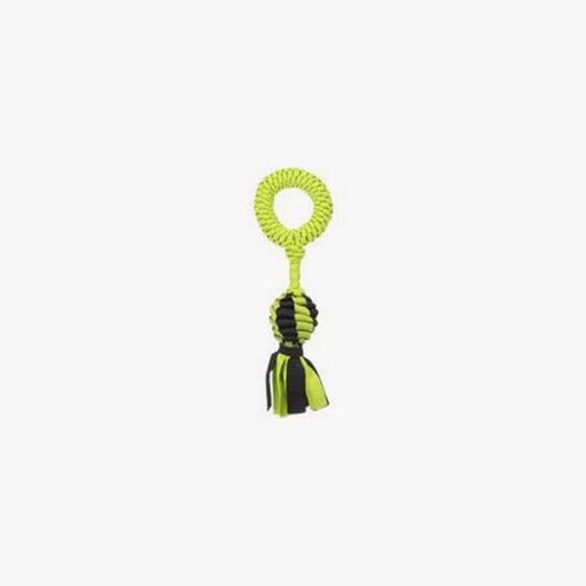 Dt Rofas Woven Rugby Ball With Ring Green/Black 41X12X8Cm