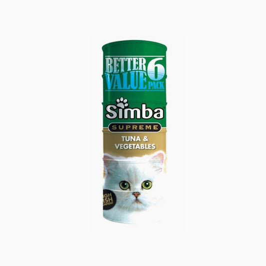 Simba Supreme Tuna &Veg 6X85G