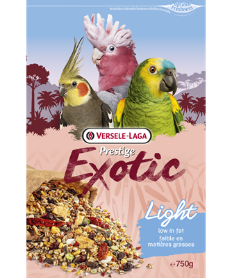 Versele-Laga Prestige Exotic Light for Parrots 750g