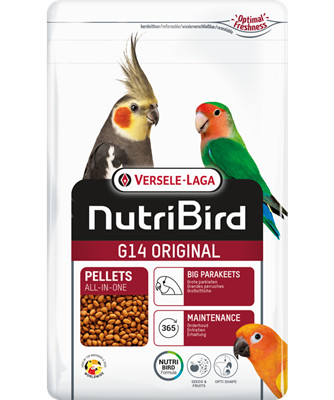 Versele-Laga NutriBird G14 Original Pellets All-in-One for Big Parakeets 1kg
