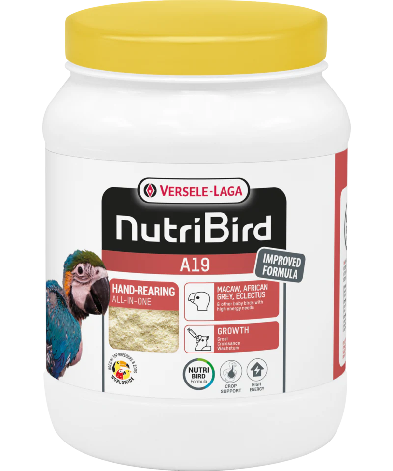 Versele-Laga NutriBird A19 Hand Rearing All-in-One for Parrots 800g