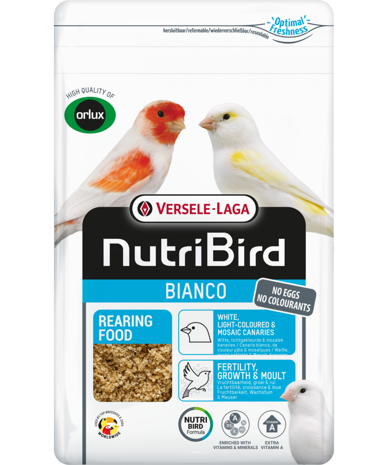 Versele-Laga NutriBird Bianco Rearing Food for White, Light-Coloured & Mosaic Canaries 1kg