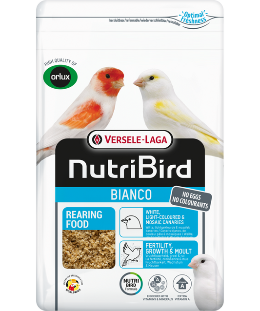 Versele-Laga NutriBird Bianco Rearing Food for White, Light-Coloured & Mosaic Canaries 1kg