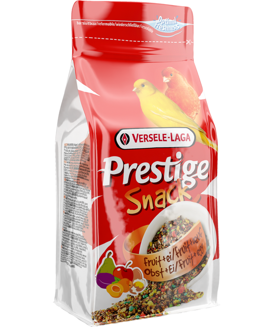 Versele-Laga Prestige Snack Fruit + Egg for Canaries 125g