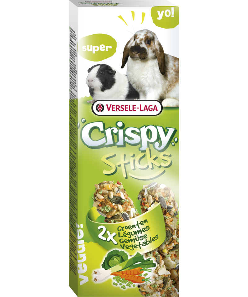 STICK RBT GUINEA PIG VEGE 110G