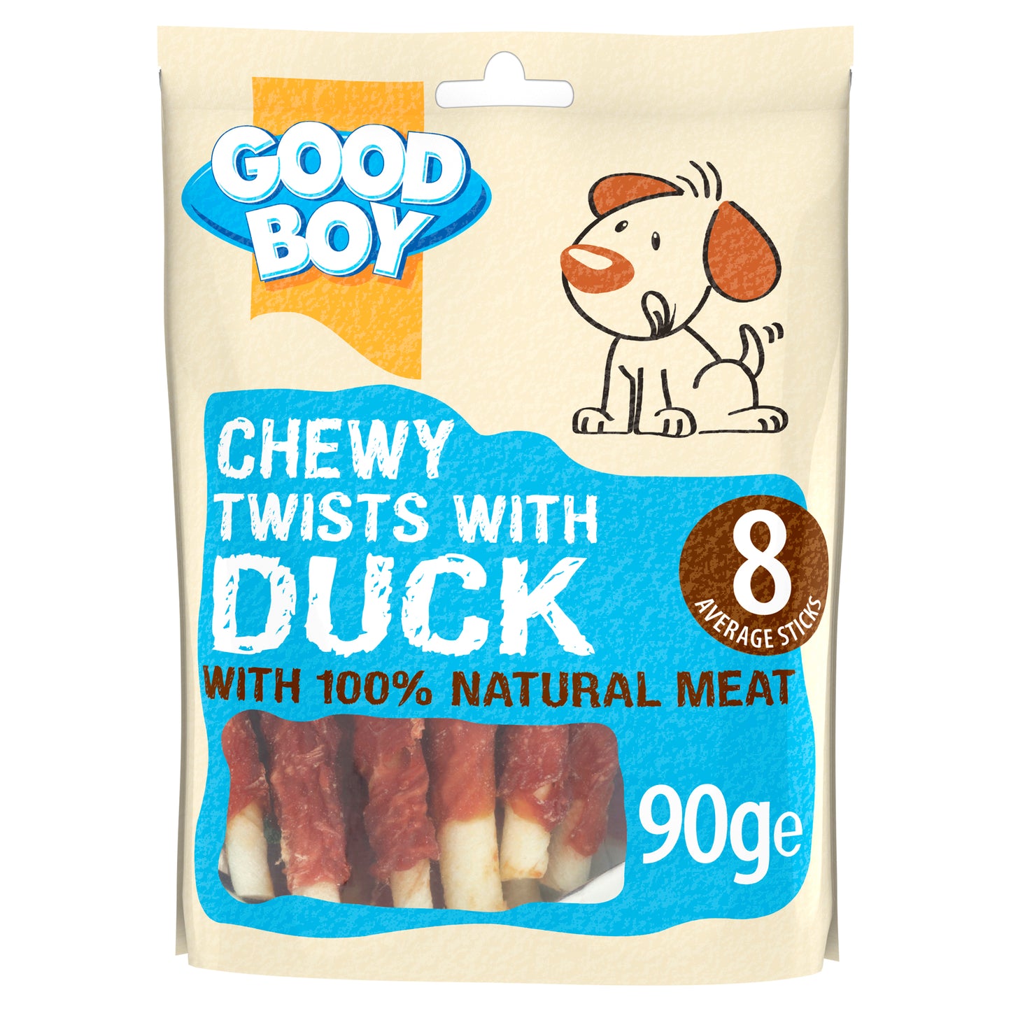 Good Boy Chewy Twists Duck 90G