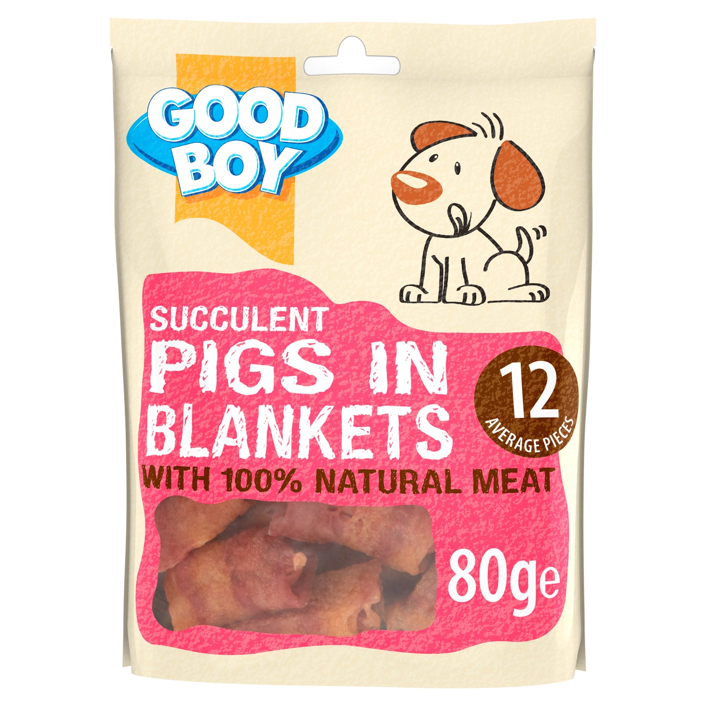 Gboy Pawsley Pig In Blankets 80G