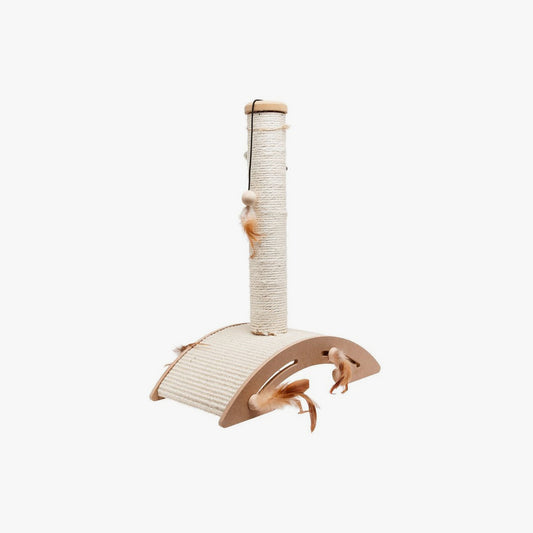 Scratch Pole Sisal+Toy Ella