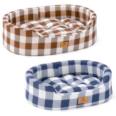 Pet Bedding Dandy 55CM Cus Quadro Blu/Marr